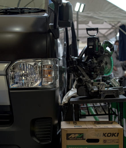 職人と道具のイメージ